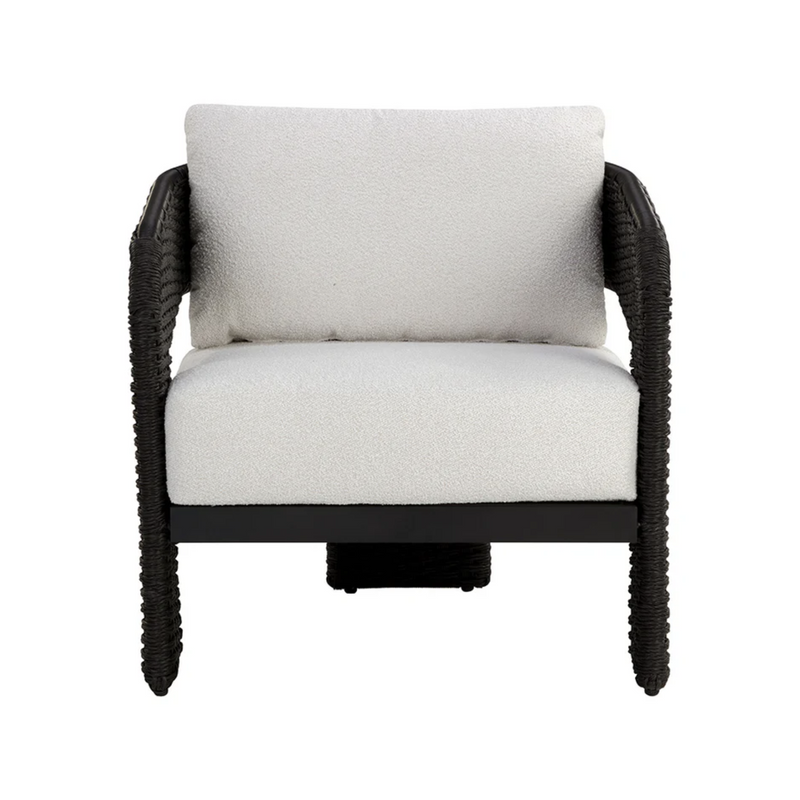Pylos Lounge Chair - Black