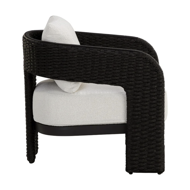 Pylos Lounge Chair - Black