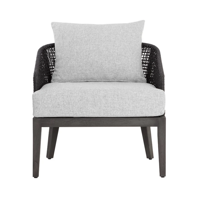 Capri Lounge Chair - Smoke Grey