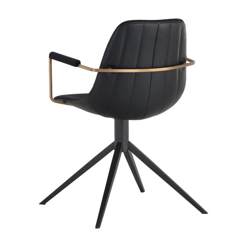 Cassius Swivel Dining Armchair