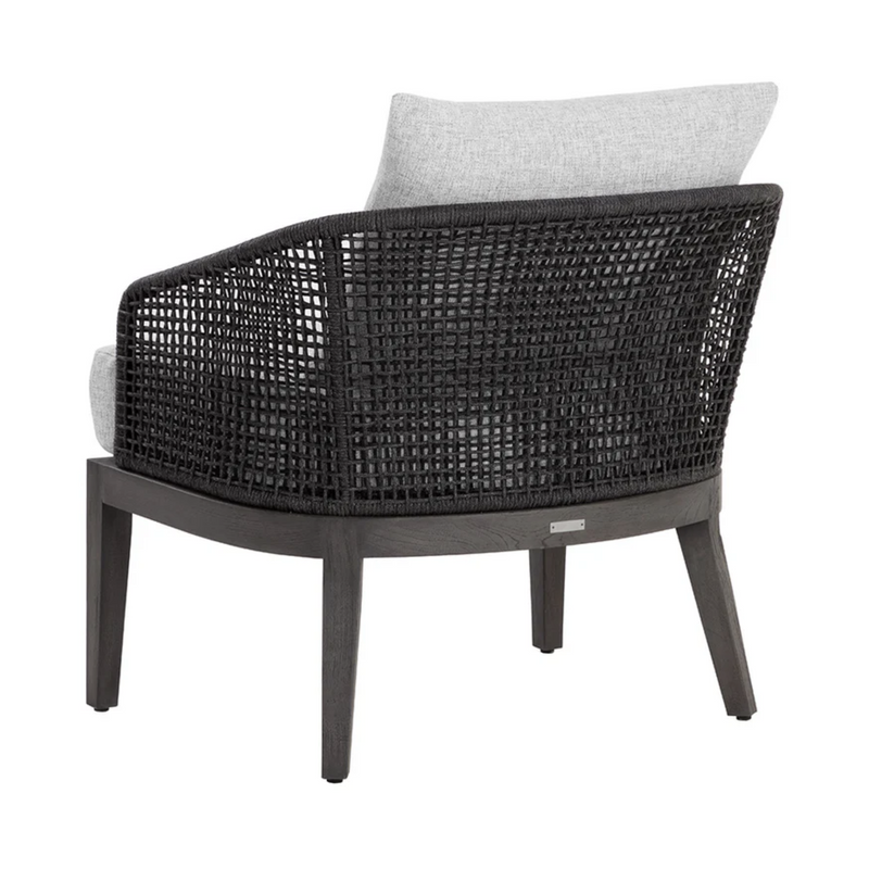 Capri Lounge Chair - Smoke Grey