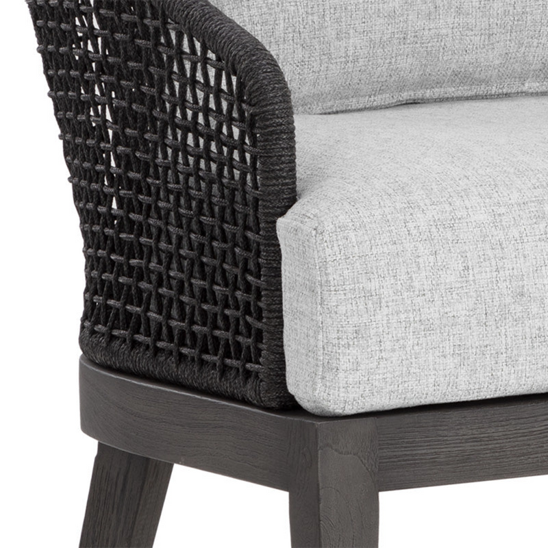 Capri Lounge Chair - Smoke Grey