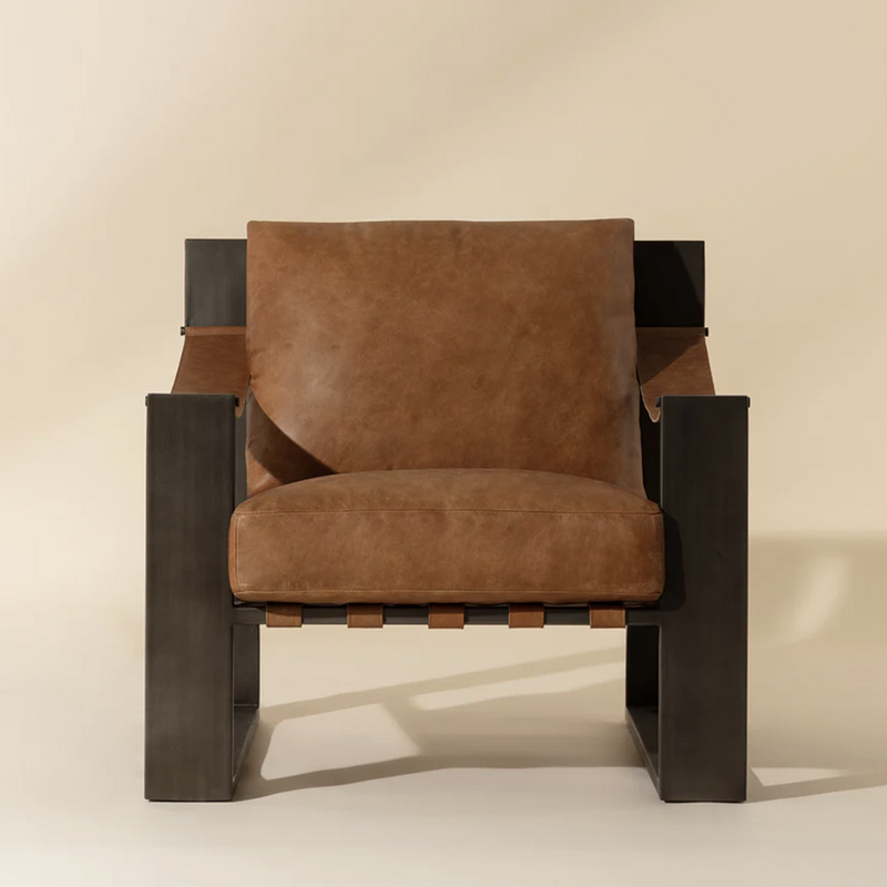 Berke Lounge Chair - Gunmetal