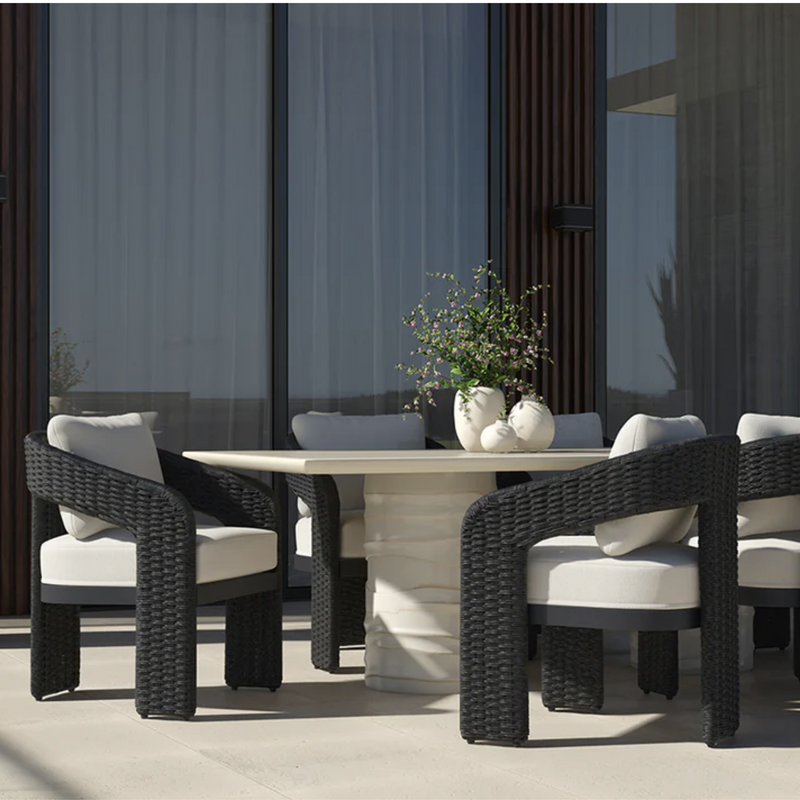 Alanya Dining Table - 84" - Rectangular