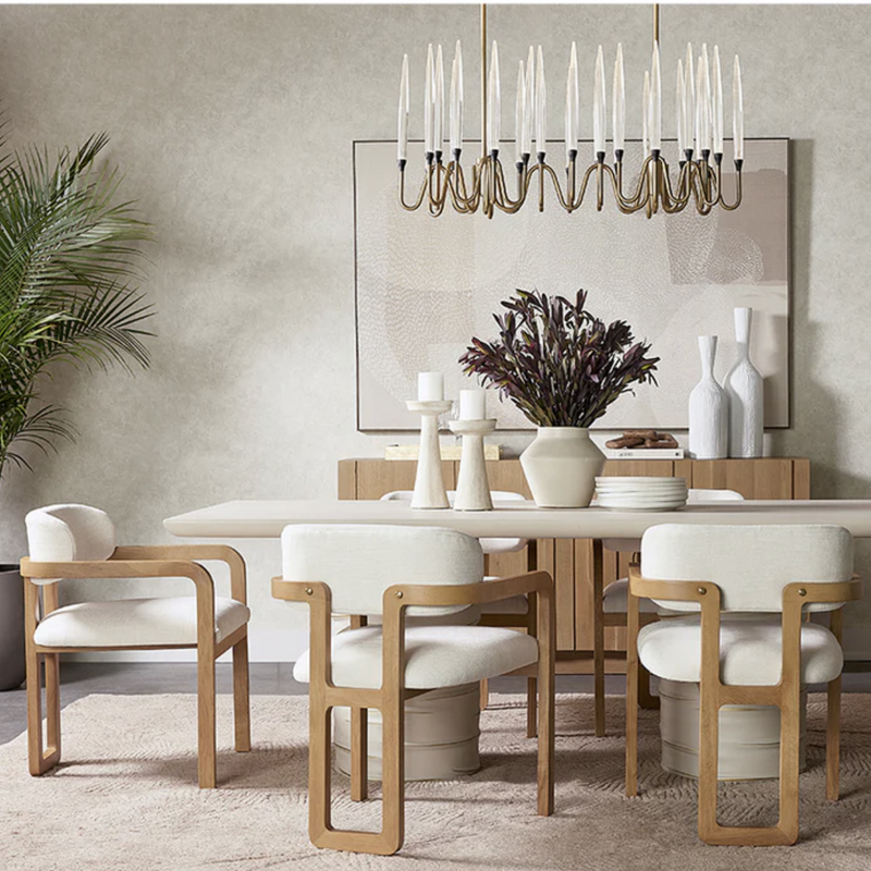 Alanya Dining Table - 84" - Rectangular