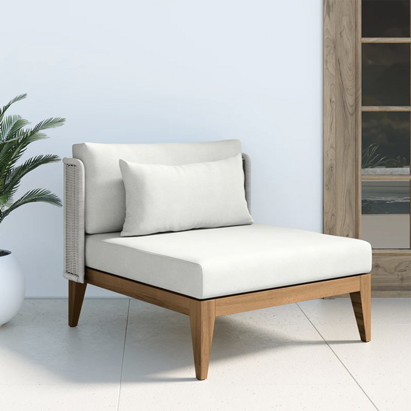 Ibiza Armless Chair - Natural