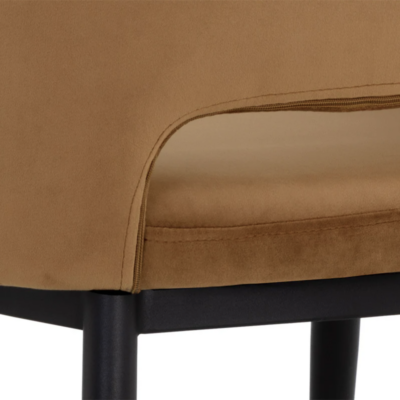 Thatcher Dining Armchair - Black