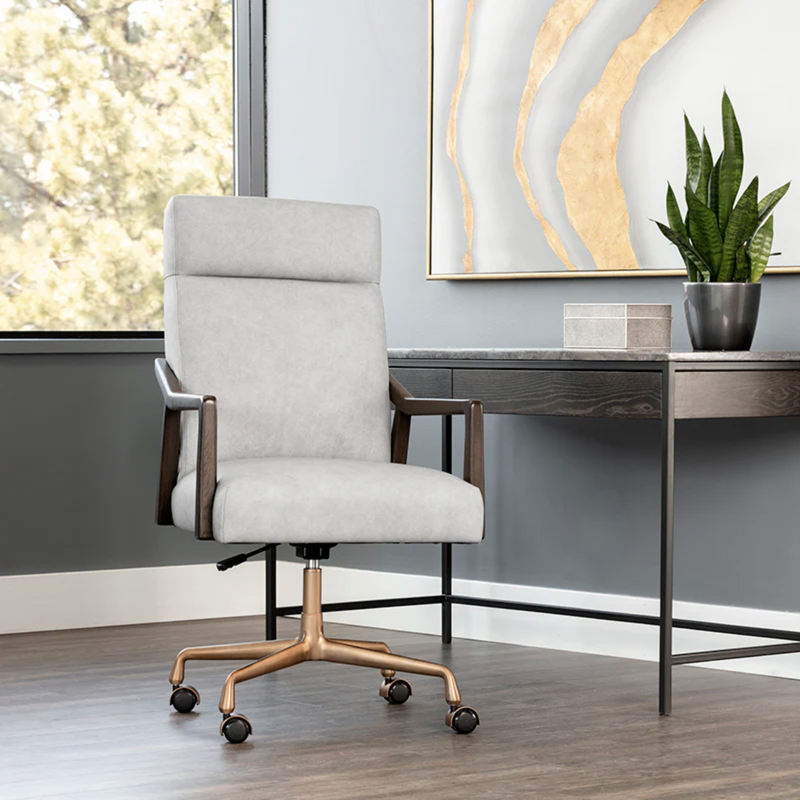 Collin Office Chair - Brown