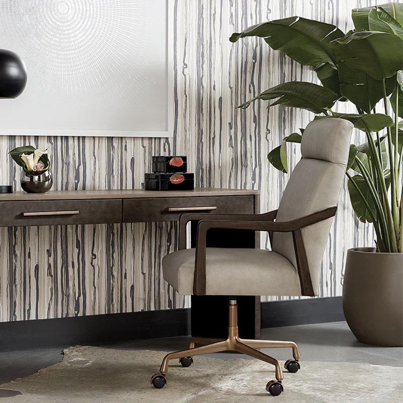 Collin Office Chair - Brown