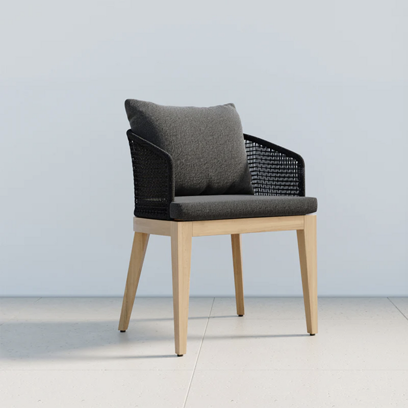 Capri Dining Armchair - Natural