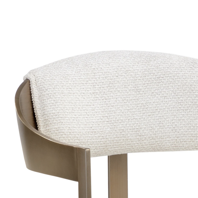 Beaumont Dining Armchair - Antique Brass