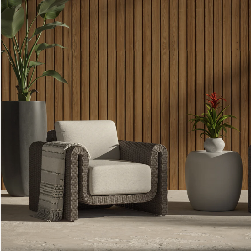 Tibi Lounge Chair - Grey