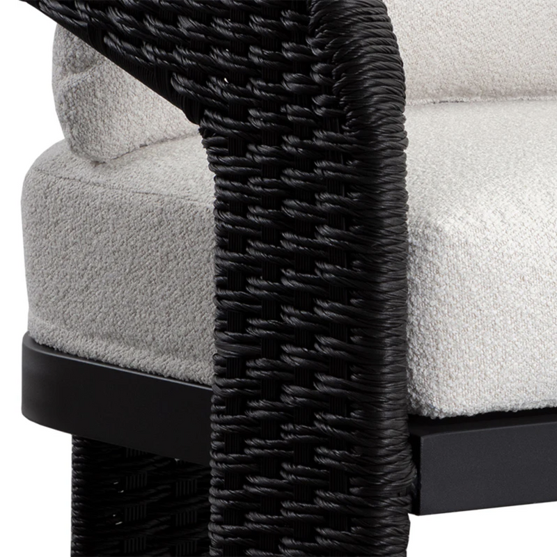 Pylos Dining Armchair - Black