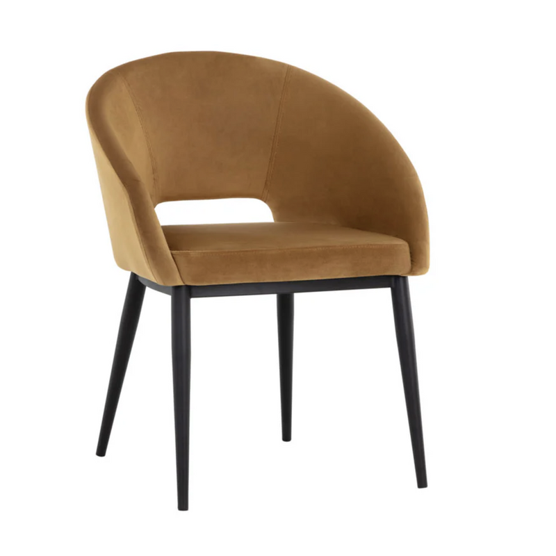 Thatcher Dining Armchair - Black