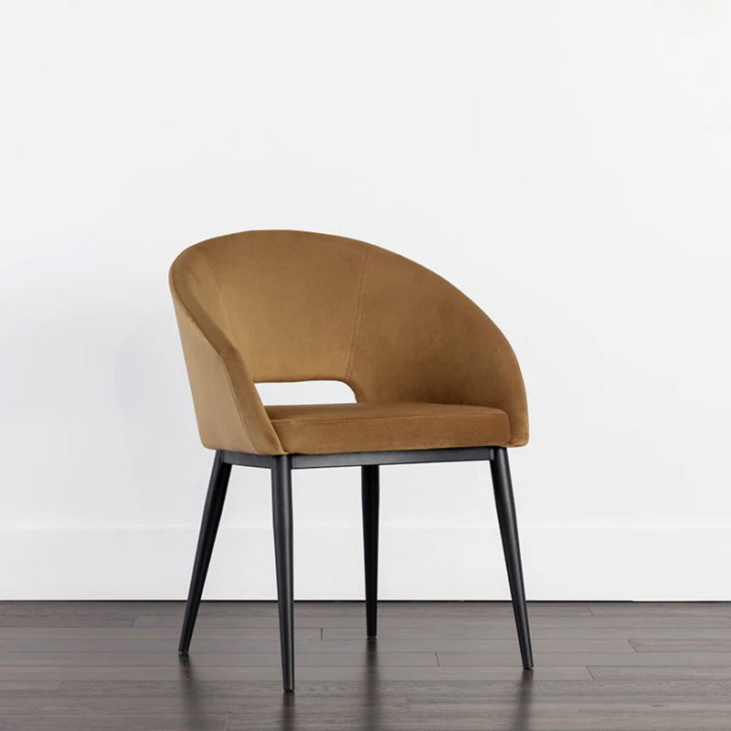 Thatcher Dining Armchair - Black