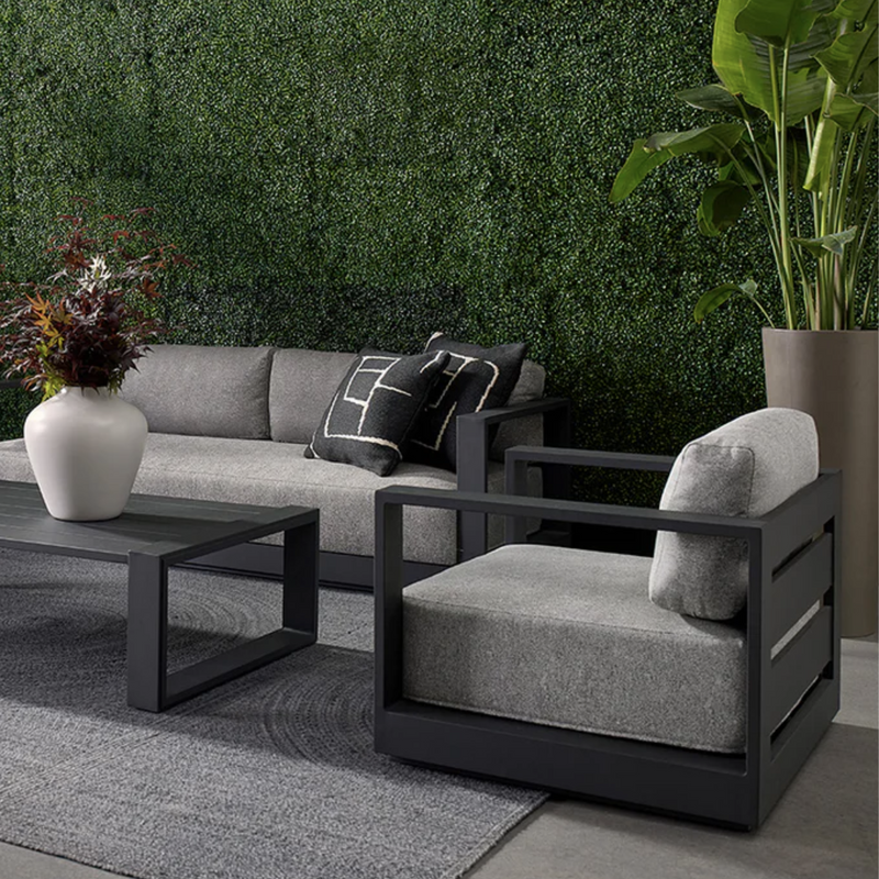 Tavira Armchair - Charcoal