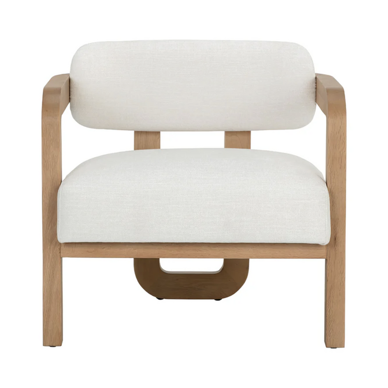 Madrone Lounge Chair - Rustic Oak
