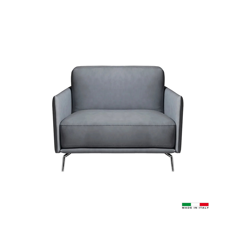 Anzio Italian Sofa and Loveseat and Chair