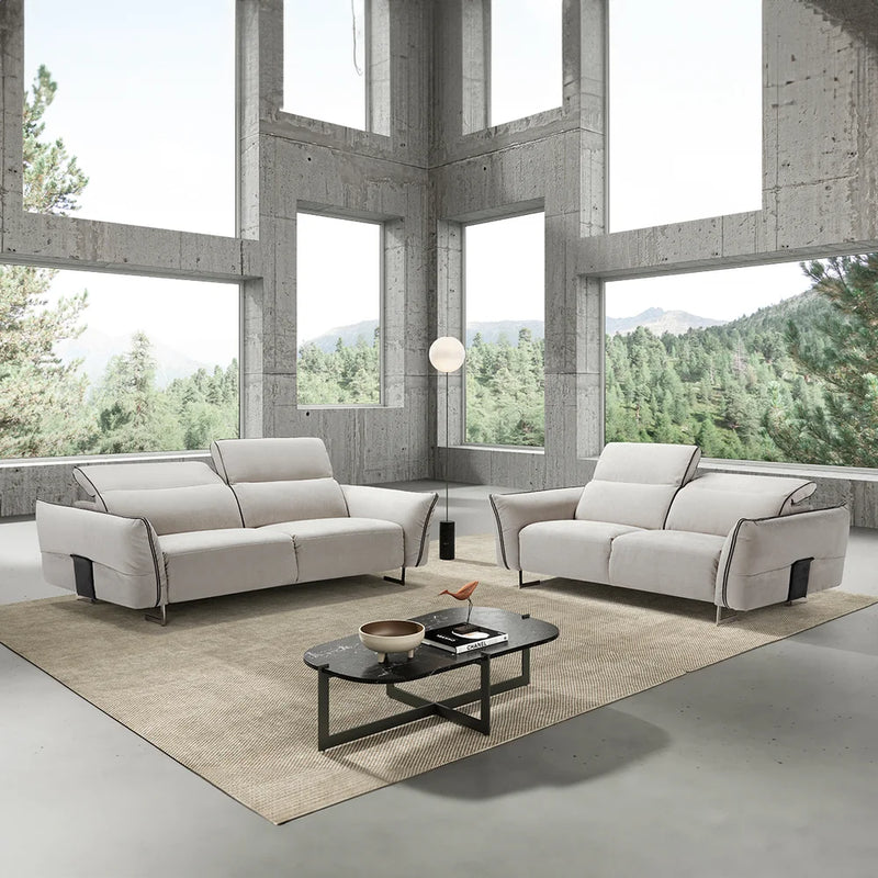 Claudia Italian Sofa and Loveseat