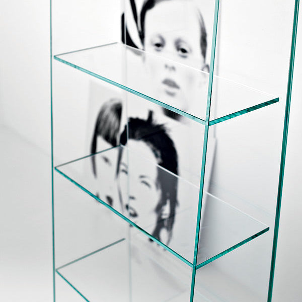 Olympia Italian Glass Bookcase