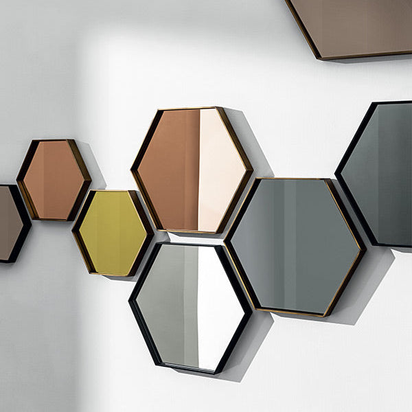 Visual Hexagonal Italian Mirror