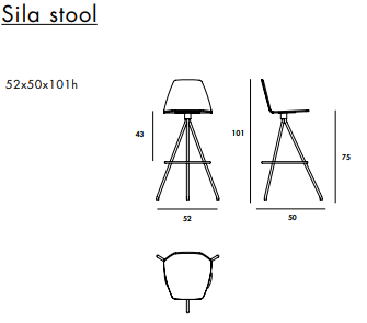 Sila Italian Stool