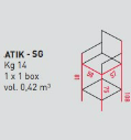 Atik Italian Stool