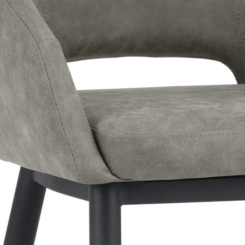 Thatcher Dining Armchair - Black