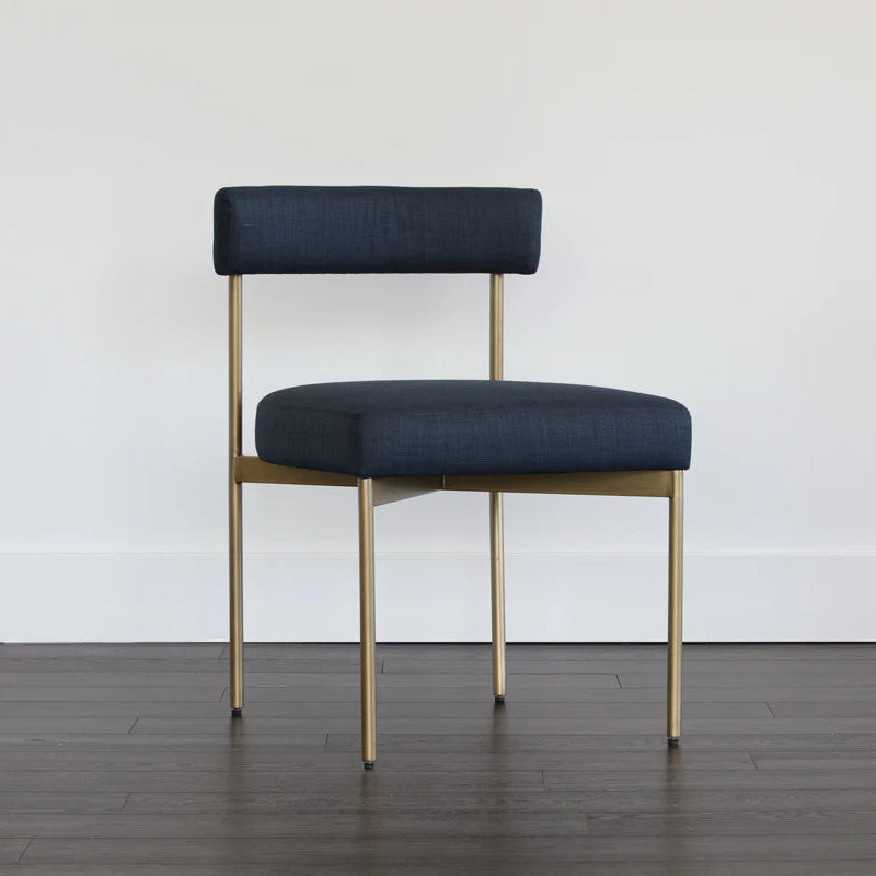 Seneca Dining Chair - Antique Brass