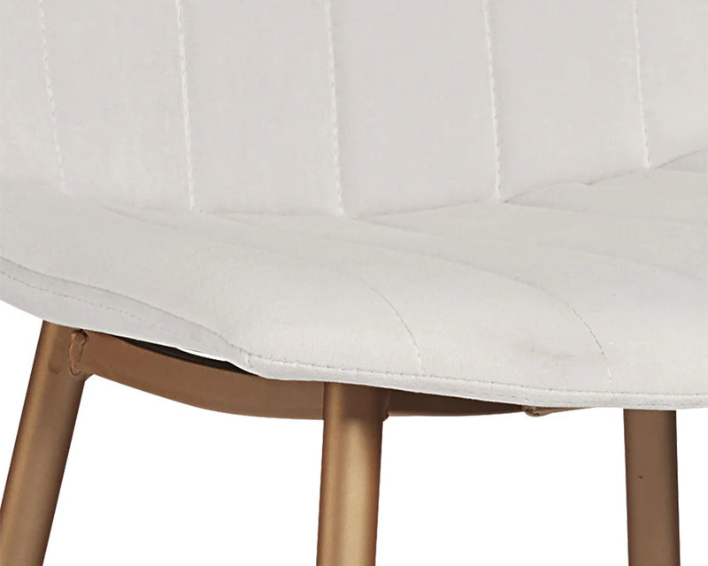 Drew Dining Chair - Champagne Gold