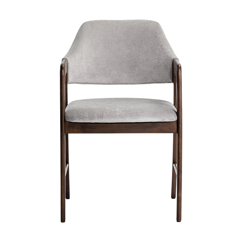 Milton Dining Armchair - Smoke Acacia