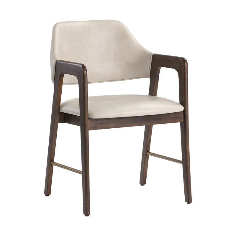 Milton Dining Armchair - Smoke Acacia