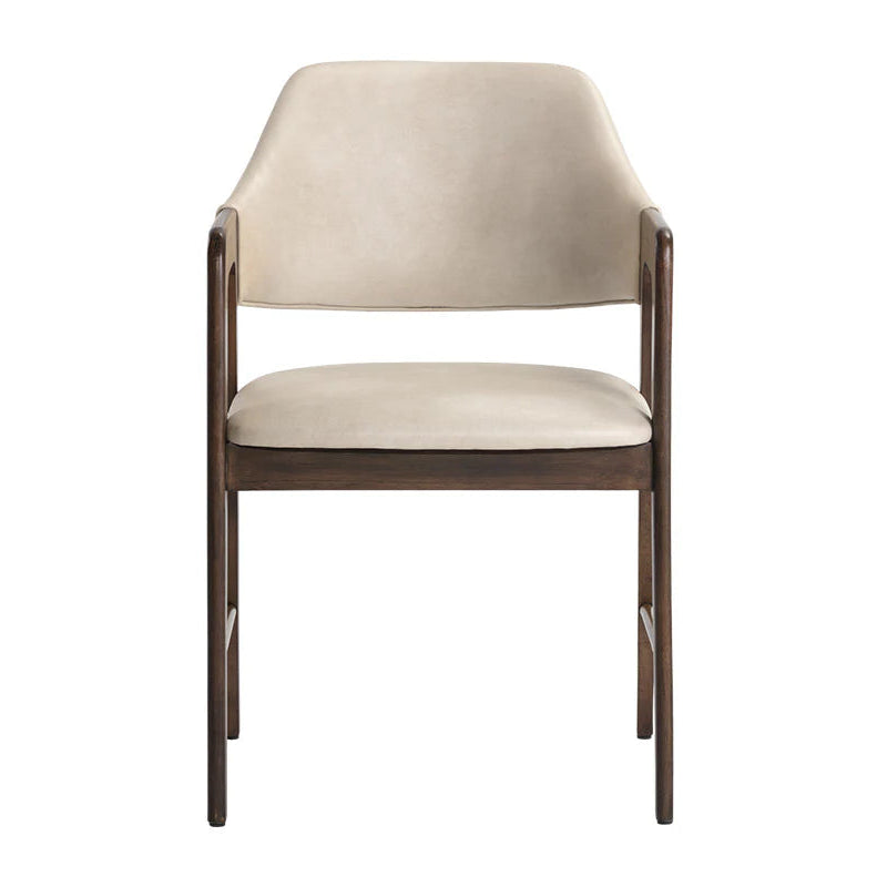 Milton Dining Armchair - Smoke Acacia