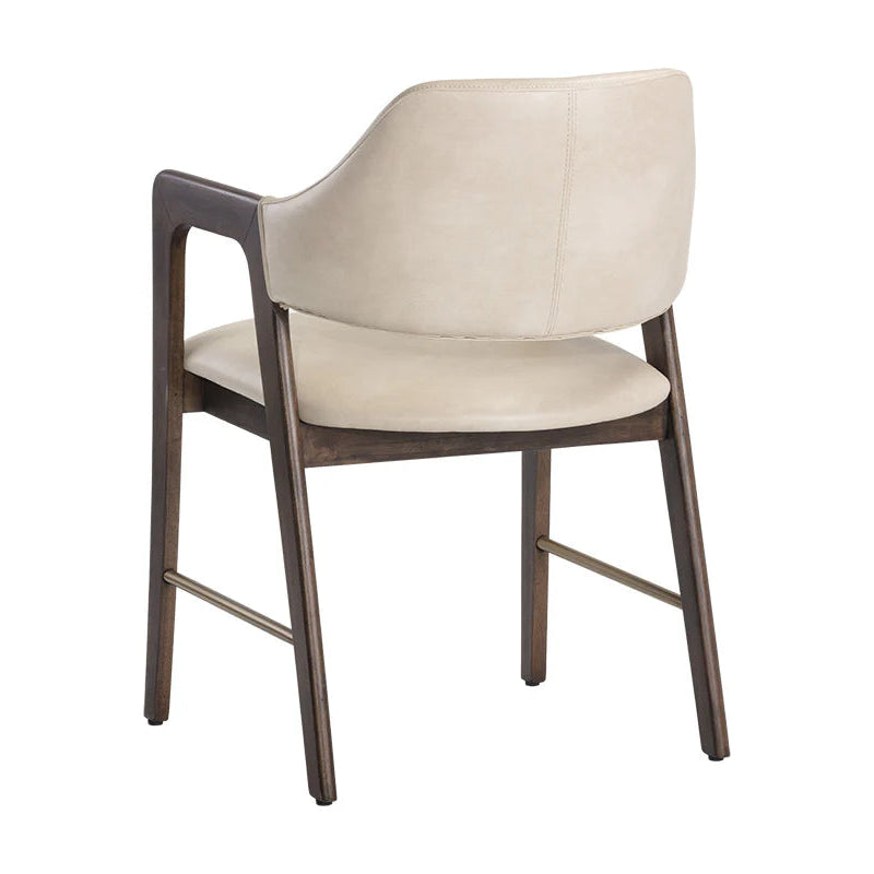 Milton Dining Armchair - Smoke Acacia