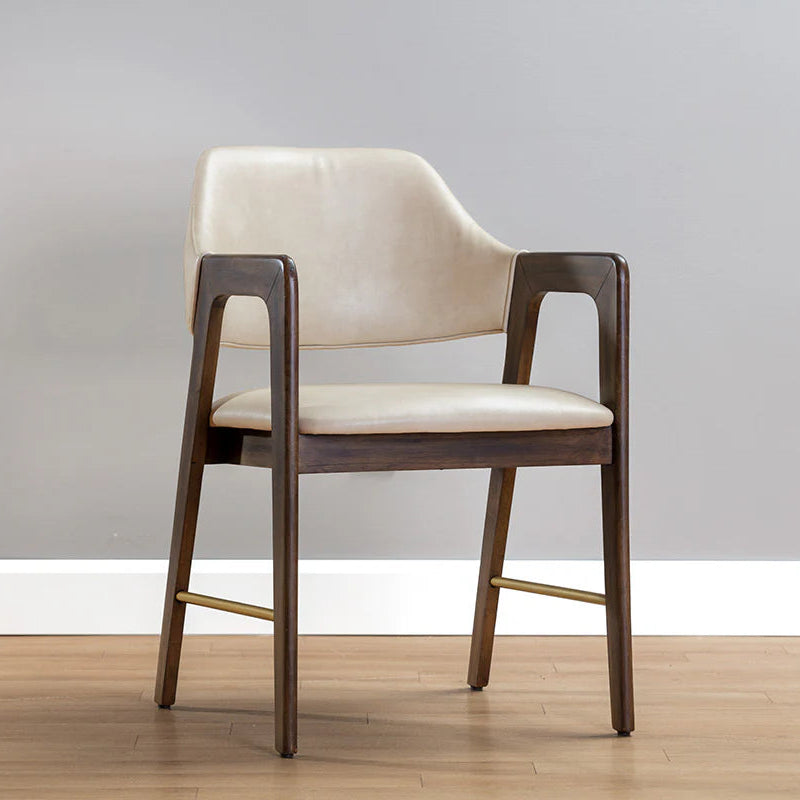 Milton Dining Armchair - Smoke Acacia