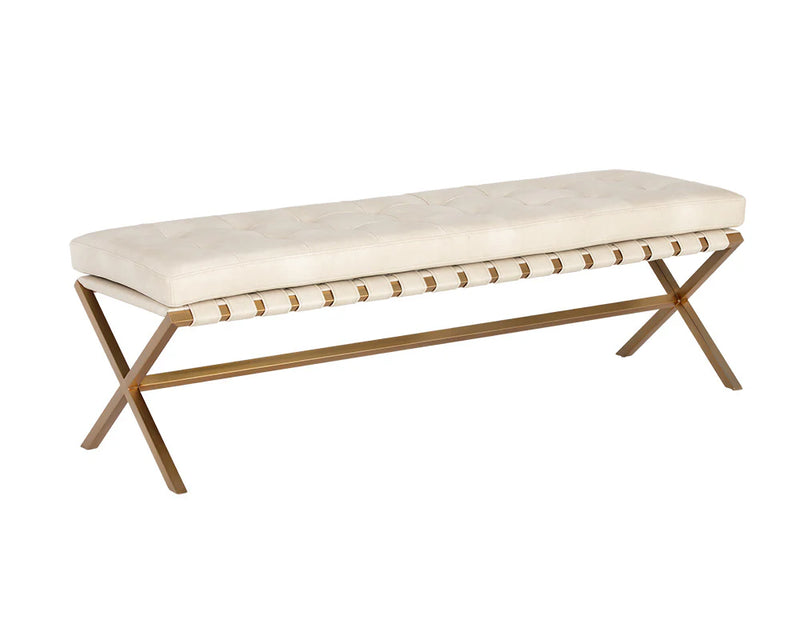 Kenji Bench - Gold - Small