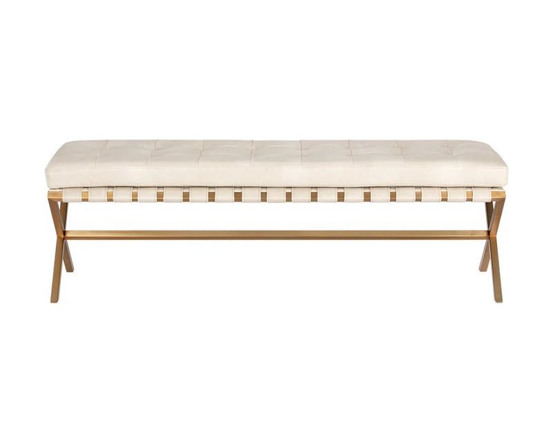 Kenji Bench - Gold - Small