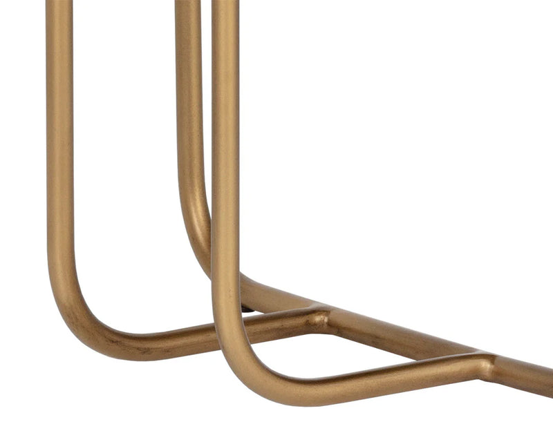 Maverick Bench - Antique Brass