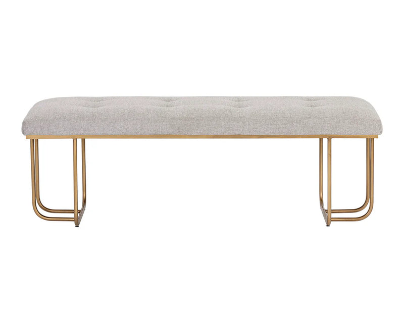 Maverick Bench - Antique Brass