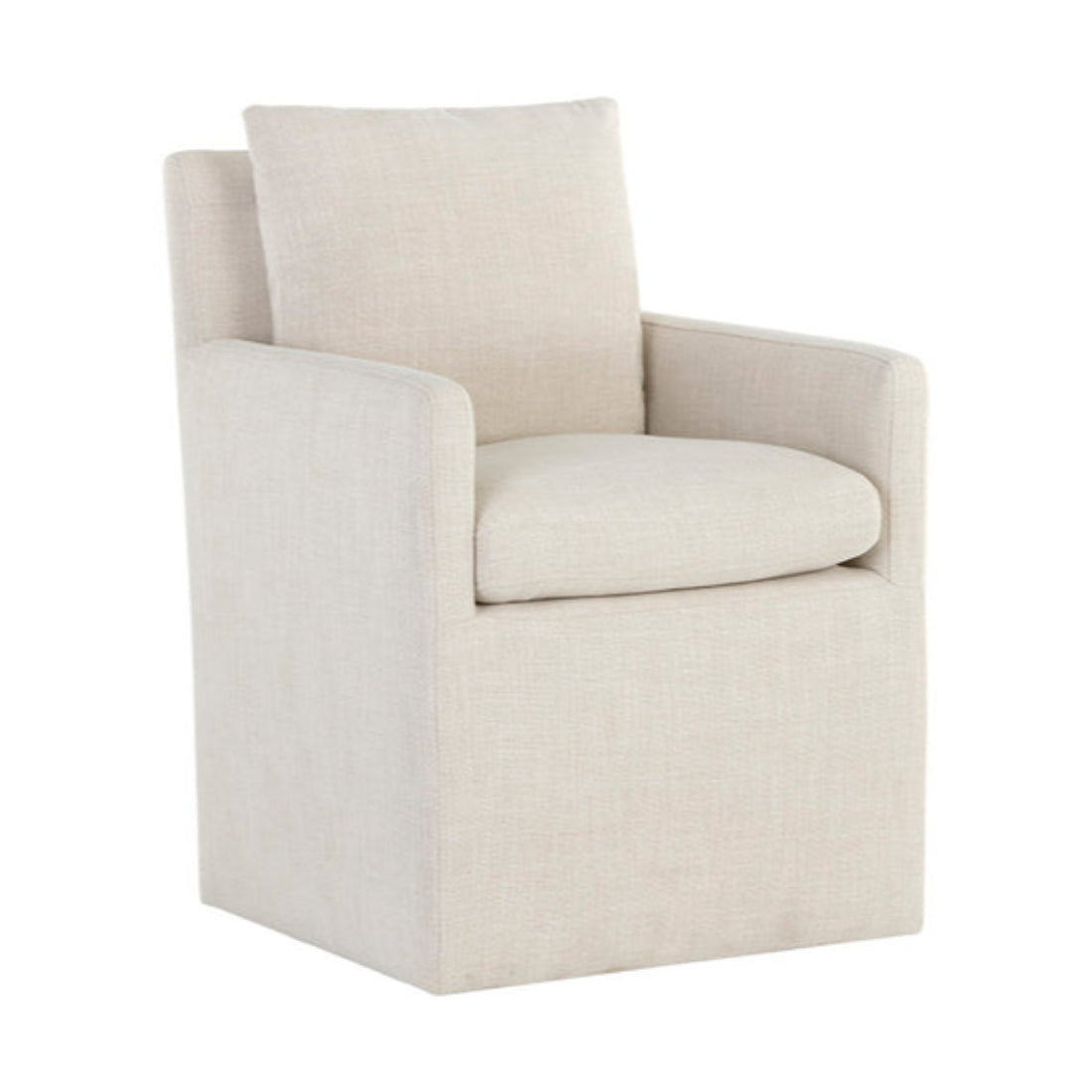 Glenrose Wheeled Dining Armchair