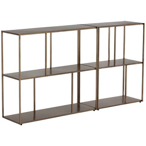 Eiffel Low Bookcase - Medium