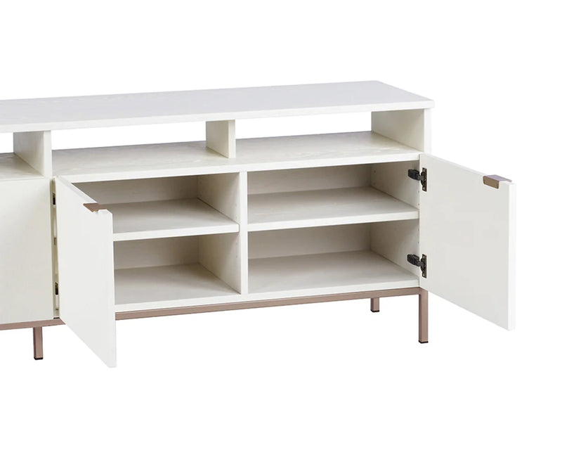 Ambrose Modular Media Console And Cabinet