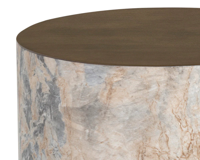 Diaz Side Table - Grey