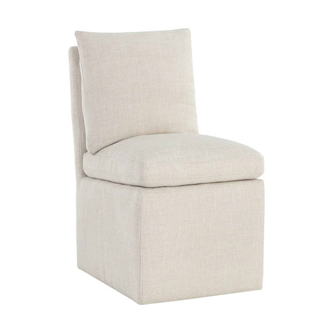 Glenrose Wheeled Dining Chair