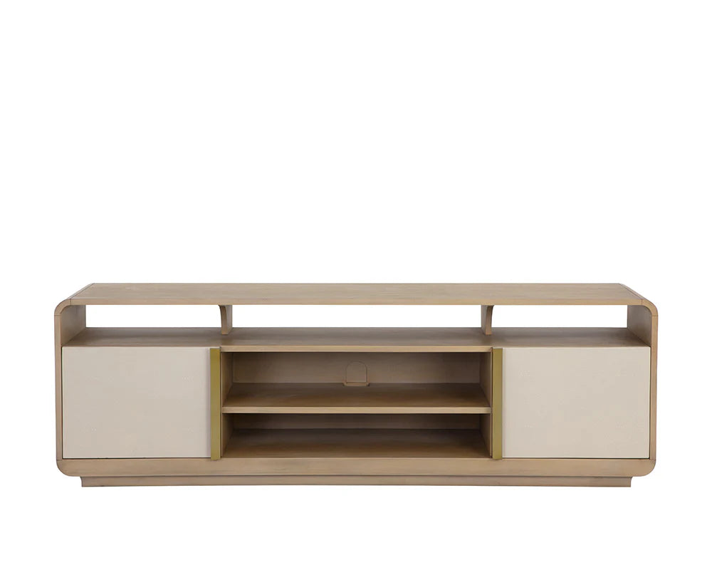 Kayden Media Console And Cabinet