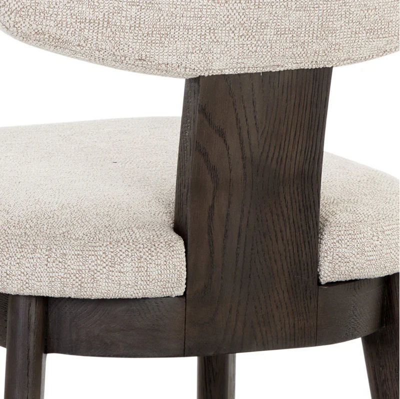 Rickett Dining Chair - Dark Brown