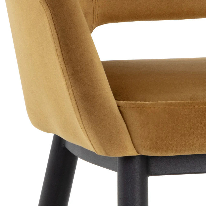 Thatcher Dining Armchair - Black