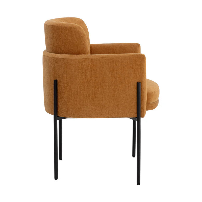 Richie Dining Armchair - Black