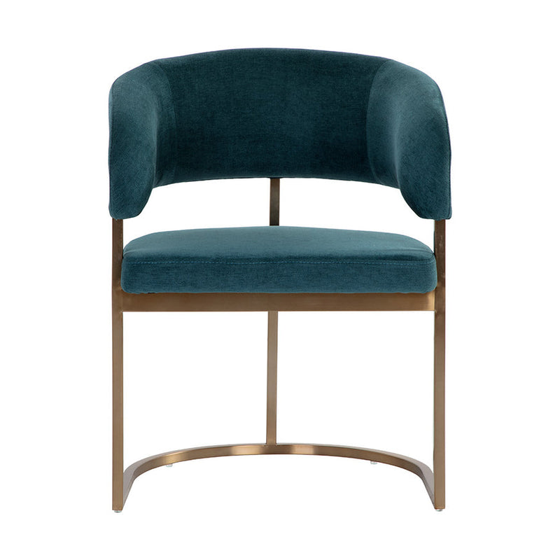 Marris Dining Armchair - Gold