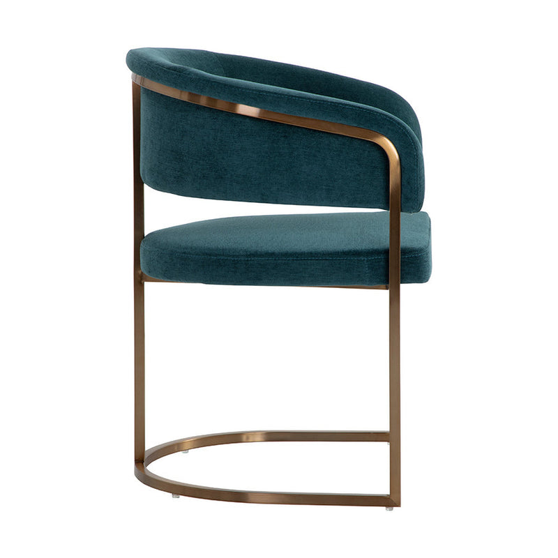 Marris Dining Armchair - Gold